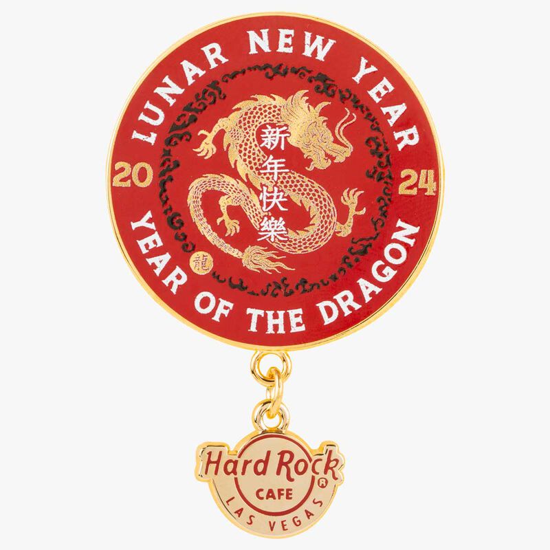 Lunar New Year Pin with Dragon image number 1